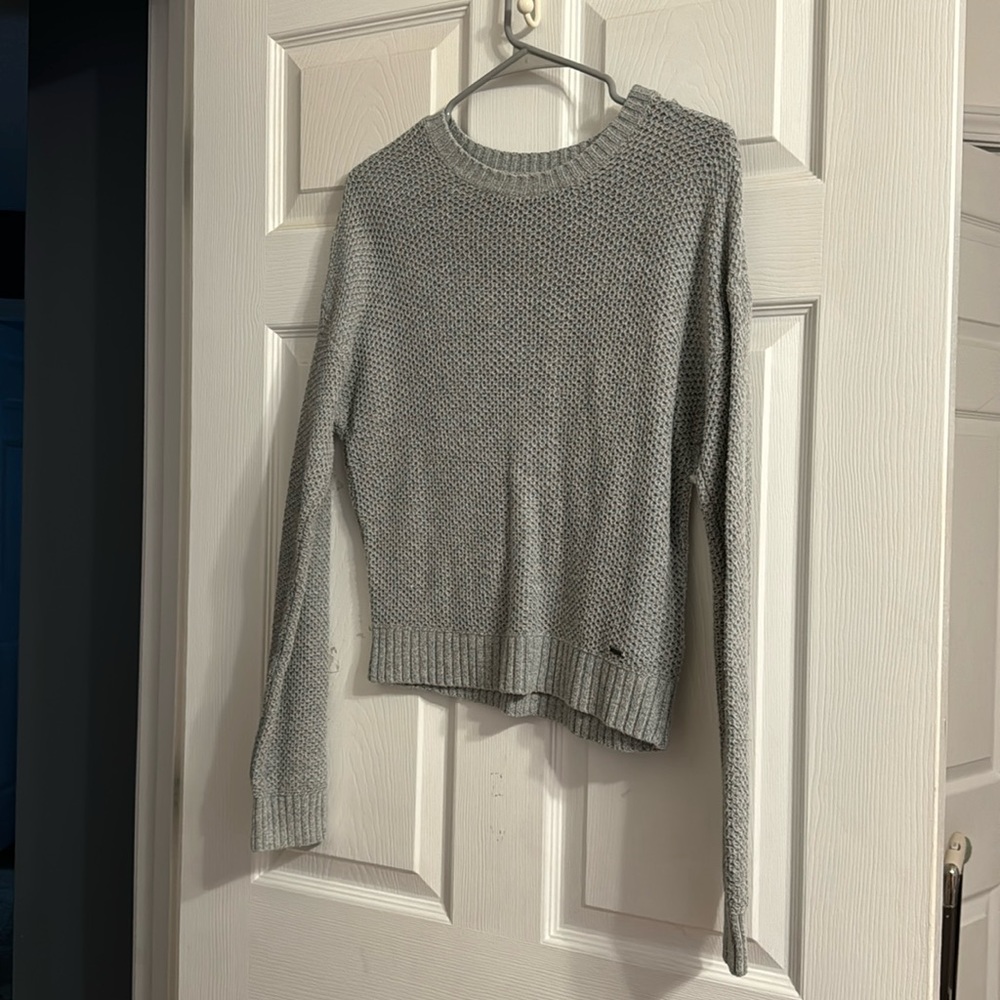 Grey Holister Sweater